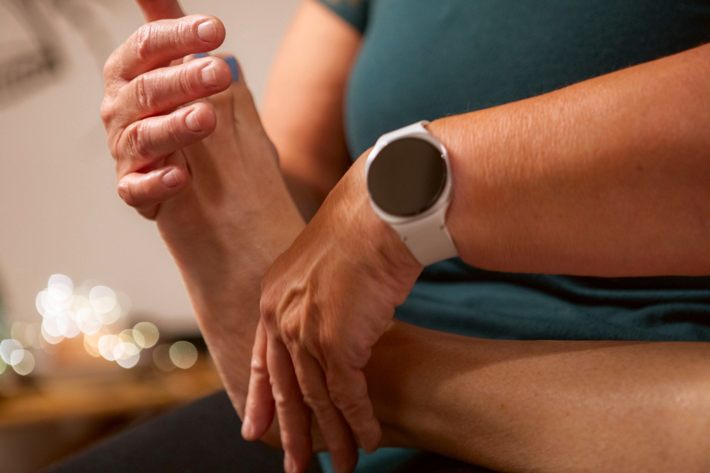 Trager with Melissa: foot and leg release